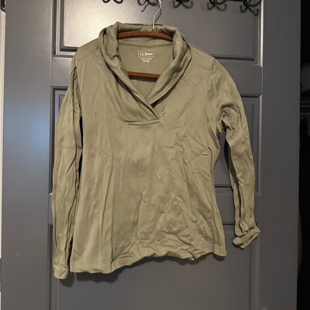 L.L.Bean Green Top